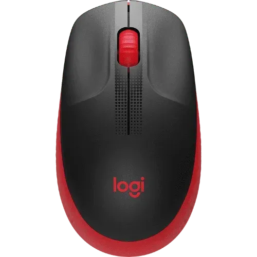 Souris sans fil Logitech M190 Rouge