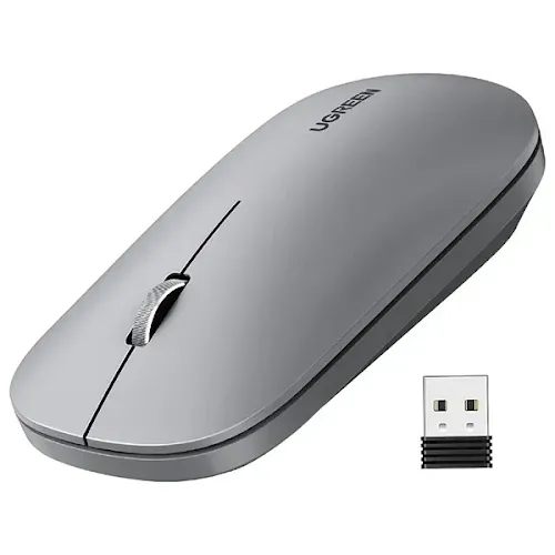 Souris sans fil Ugreen 90373 Ergonomique Gris