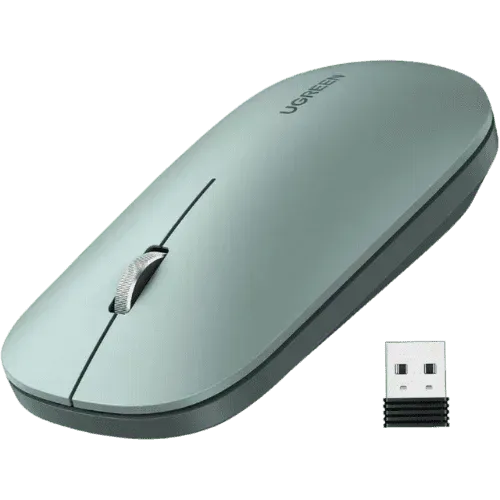 Souris sans fil Ugreen 90374 Ergonomique Vert