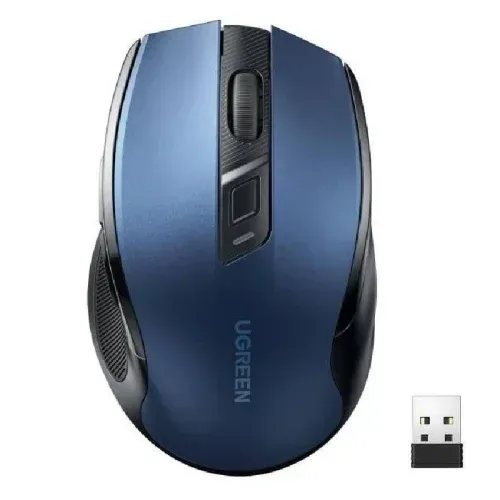 Souris sans fil Ugreen 90375 Ergonomique Bleu