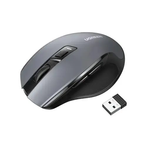 Souris sans fil Ugreen 90545 Ergonomique 2.4GHz Noir