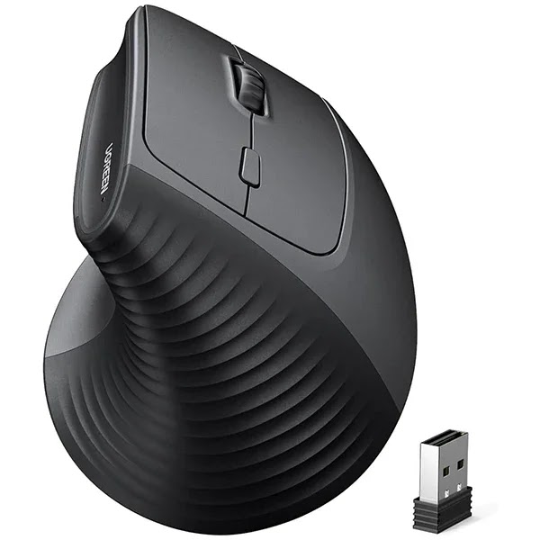 Souris sans fil Ugreen M571 Ergonomique Verticale Noir