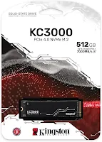 SSD interne Kingston KC3000 512 Go M.2 NVMe