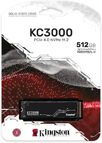 SSD interne Kingston KC3000 512 Go M.2 NVMe