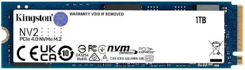 SSD interne Kingston NV2 1 To M.2 NVMe