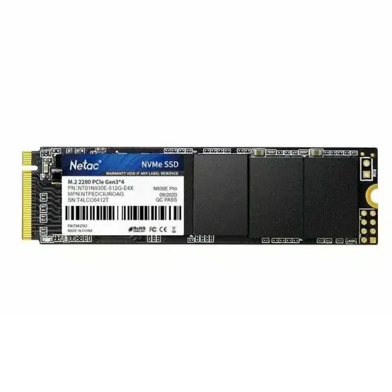 SSD interne Netac N930E Pro NT01N930E-001T-E4X 1 To M.2 NVMe