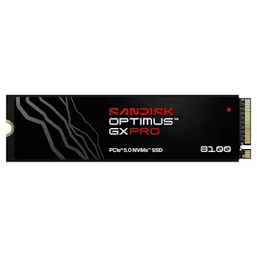 SSD interne SanDisk Optimus GX Pro 8100 4 To M.2 NVMe