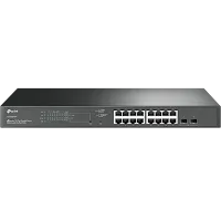 Switch TP-Link JetStream TL-SG2218P Smart 18 Ports Gigabit avec 16 Ports PoE+ et 2 Ports SFP
