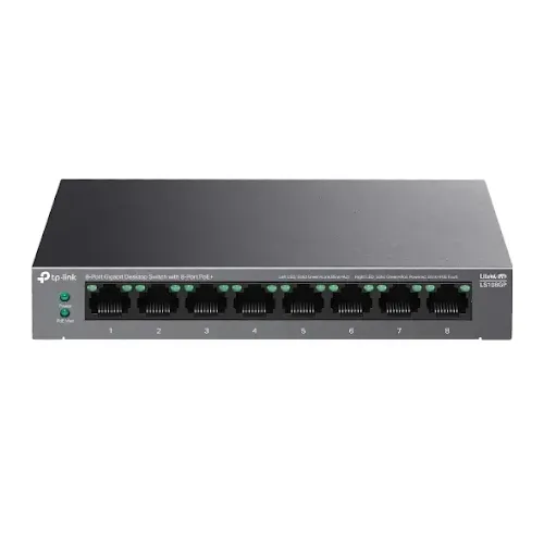 Switch TP-Link LS108GP 8 Ports Gigabit avec 8 Ports PoE+