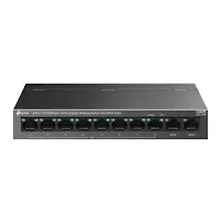 Switch TP-Link LS1210P 10 Ports avec 8 Ports 10/100 Mbps PoE+ et 2 Ports Gigabit