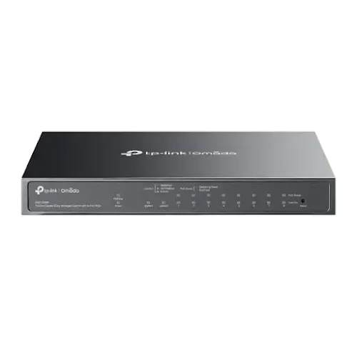 Switch TP-Link Omada ES210GMP 10 Ports Gigabit avec 8 Ports PoE+