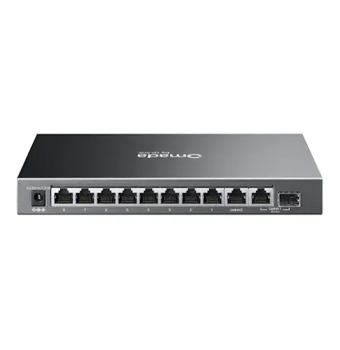 Switch TP-Link Omada ES210GP 10 Ports Gigabit avec 8 Ports PoE+