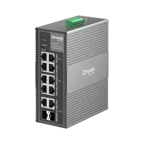Switch TP-Link Omada IES210GPP 10 Ports Gigabit avec 6 Ports PoE+ et 2 Ports PoE++
