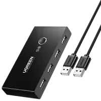 Switch USB 2.0 Ugreen 30767 4 Ports pour 2 PC
