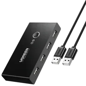 Switch USB 2.0 Ugreen 30767 4 Ports pour 2 PC