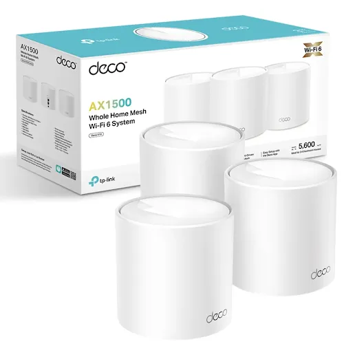 Système WiFi Mesh TP-Link Deco X10 AX1500 Pack de 3