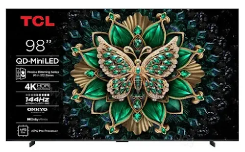 TCL QLED MiniLED 98C6K 98" UHD