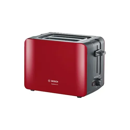 Toaster Bosch Set Petit Dej TAT6A114 1090w Rouge