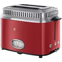 Toaster Russell Hobbs Retro Rouge
