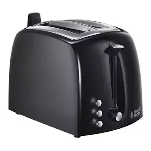 Toaster Russell Hobbs Texture Plus 2 Slice Noir
