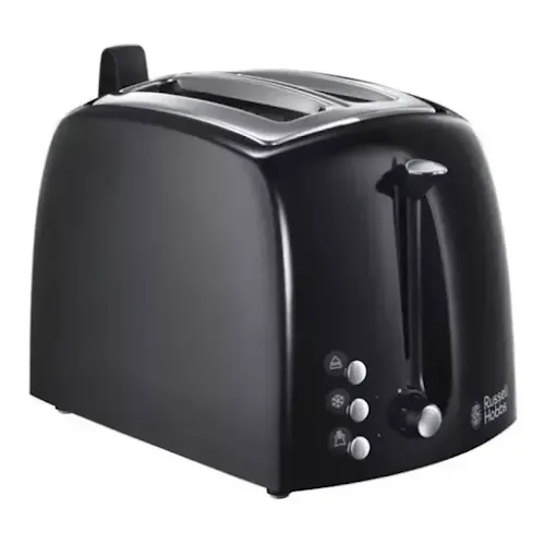 Toaster Russell Hobbs Texture Plus 2 Slice Noir