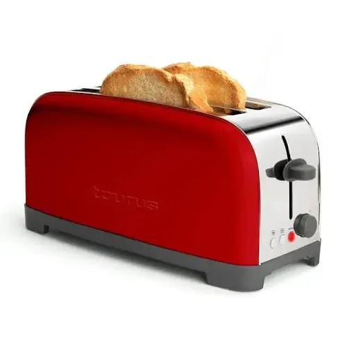 Toaster Taurus Vintage Rouge TO1400