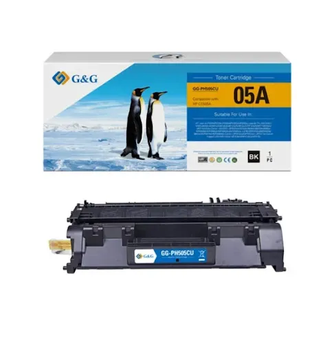 Toner G&G GG-PH505CU compatible HP 05A CE505A Noir