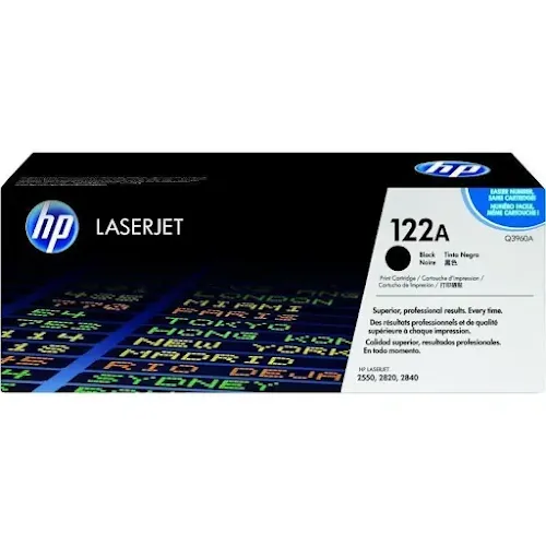Toner Hp 122A Noir Q3960A Hp Laserjet Original