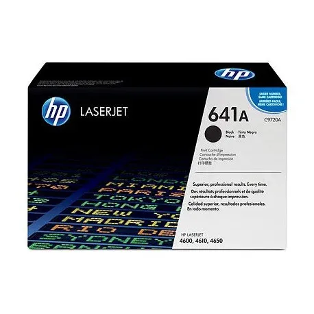 Toner Hp 641A Noir C9720A Hp Laserjet Original