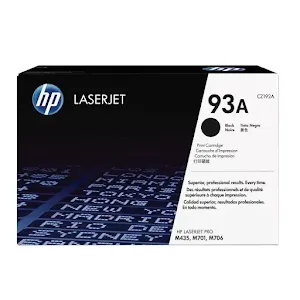 Toner Hp 93A Noir CZ192A Hp Laserjet Original