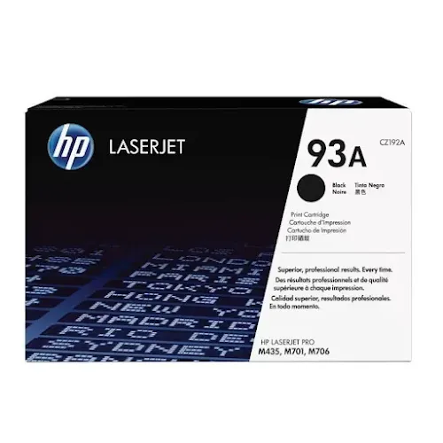 Toner Hp 93A Noir CZ192A Hp Laserjet Original