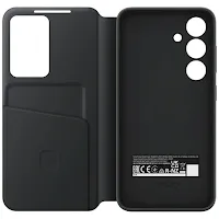 Étui Samsung Smart View Wallet Case pour Galaxy S24 EF-ZS921CBEGWW Noir