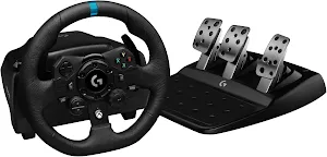 Volant de course Logitech G923 PC / PS4 / PS5 Noir